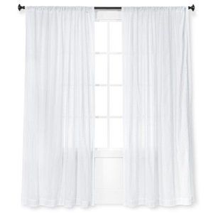 Fringe Window Panel White - Nate Berkus™